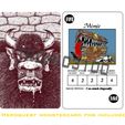 mimiccard.jpg Heroquest Mimic miniature for Tabletop games (Easy print, no support)