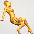 A09.png Download free file Naked Girl G09 • Design to 3D print, GeorgesNikkei
