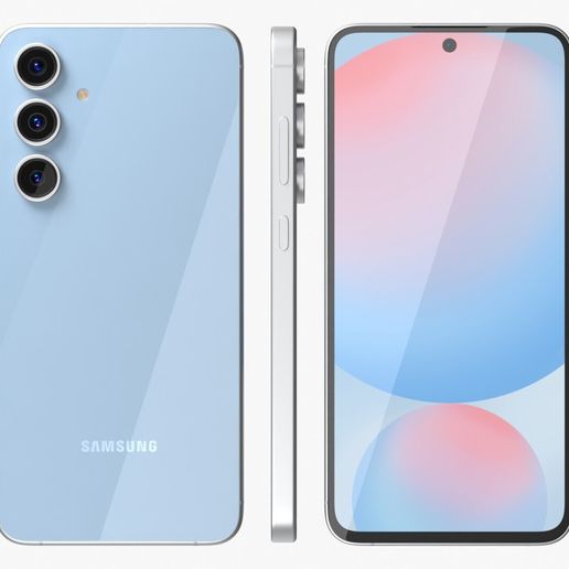 📱 Samsung Galaxy S24 FE Blue・ STL File for 3D printing・Cults