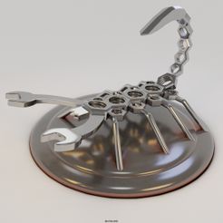 7.jpg Файл STL Scorpion of nuts・3D-печатная модель для загрузки