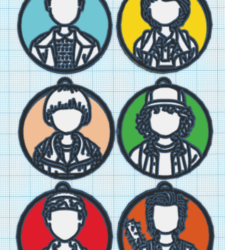 Pack-6-Llaveros.png Stranger Things 6-pack