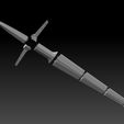 Preview14.jpg Geralt Silver Sword - Netflix Version 3D print model