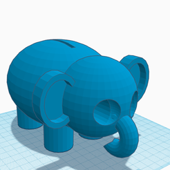 dgfhfdgh.png Archivo STL gratuito Hucha de elefante・Objeto imprimible en 3D para descargar, akro-graf