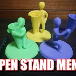 DSC_00.JPG Archivo STL gratis Hombres de pie con bolígrafos・Modelo para descargar y imprimir en 3D