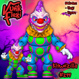 FreshStartMonster48.png Killer Klowns Klownzilla MultiColor Flexi Print-In-Place + figure