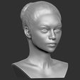 9.jpg Beautiful woman bust 3D printing ready TYPE 5