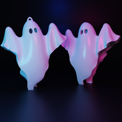1000014066.png Fichier STL Porte-clés fantôme Halloween・Modèle à télécharger et à imprimer en 3D