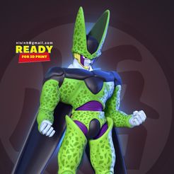 Cell_DB_thumb0.jpg 3D file Cell - Dragon Ball・3D print object to download