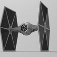 3.jpg Star Wars Tie Fighter with Interior 3D model