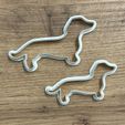 c-R17875292_885316_20251020_61740.jpg Cookie cutter, Dog, dogery, Dachshund, shape, dog shape, baking, tools, molds, dogs, cookiecutter, dog shape, more sizes