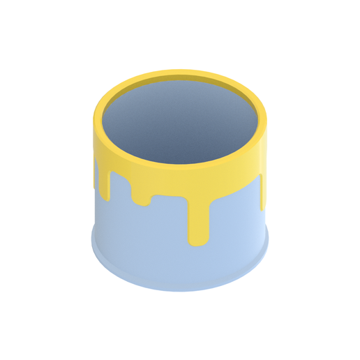 Download STL file PAINT BOX • 3D printable template ・ Cults