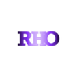 Text Flip - Rho.stl Перелистывание текста - греческий алфавит в комплекте