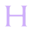 HM.stl Letras y Números ASSASSINS CREED | Logo