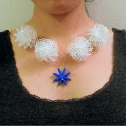 Capture d’écran 2018-07-23 à 16.53.22.png Free STL file Mathematical Art: Flower Ball (Necklace)・3D print model to download