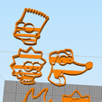 losimps.png Simpsons Cookie Cutter