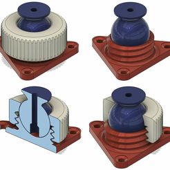 4_views.jpg Ball Joint Speaker Mount