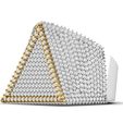 6.jpg Triangular Pyramid Shape Champions Diamond Ring 02