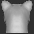 9.jpg Lioness head for 3D printing