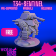 T34-Sentinel.png T-34 Sentinel Walker - Imperial Army Red Rifles (FREE)
