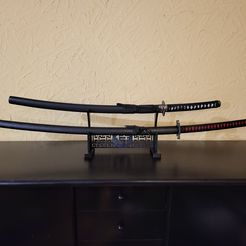 20221224_141051.jpg Katana stand with Kanji (Samurai) + free gift (a blade adapter)