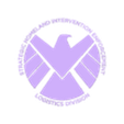 Shield_Logo_Round_Dual_Extrusion_-_emblem.stl Shield Logo - Round and Square and also Dual Extrusion versions