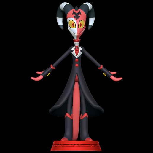 Blitzo- Helluva Boss 3D model