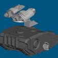 3d85a5fb-c569-4655-bc94-30dc0b211420.jpg Rockets turret for Sceleratus tank (28mm) by (SebTheis)