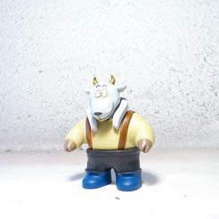 sheep-5.jpg STL file Figure of Milkman Dragon ball・3D printing design to download