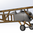 1.png Fichier STL Nieuport 17, première guerre mondiale・Modèle pour impression 3D à télécharger