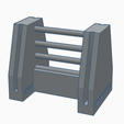 Garti Barrier Small.png Urban Barrier Set for Wargames - Tank Trap / Obstacle