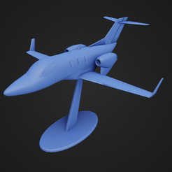 Homda-Jet_1.png Fichier STL Modèle Business Jet・Plan pour impression 3D à télécharger
