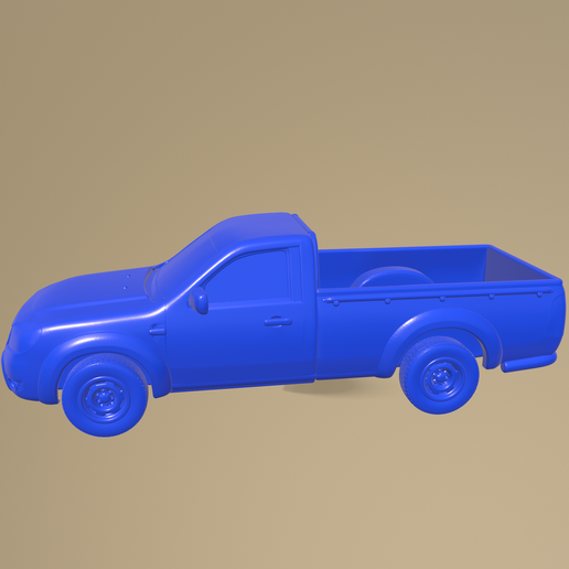 🚙 Ford Ranger Regular Cab 2009 Printable Car In Separate Parts・ STL ...
