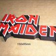 iron-maiden-grupo-musica-rock-vintage-culto-vintage.jpg Iron Maiden sign, poster logo rock group logo