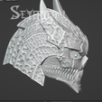 スクリーンショット-2024-04-18-103610.png Kaiju No.8 Number 8 fully wearable cosplay helmet 3D printable STL file