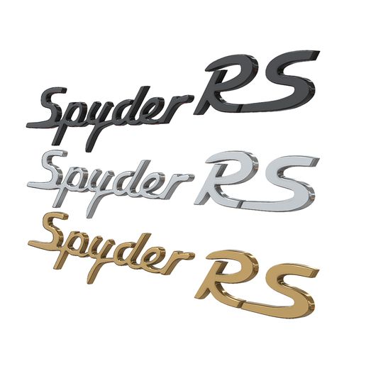 3.jpg Spyder RS nameplate Porsche