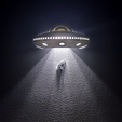 p3.png Alien UFO Wall Light Spaceship - Creative STL