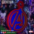 SIGUENOS EN NUESTRAS REDES: f imag @LUCKEYS_OFICIAL a). Avengers Key Ring