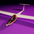 dg101-render-2.png DG100 Glider / Sailplane miniature