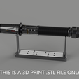 Star_Wars_-_Baylan_Skoll_Lightsaber_With_Standpng.png Baylan Skoll Lightsaber - 3D Print .STL File