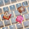 cute_animals_vol_II_02.jpg Cute Animals Vol II Keycaps - Mechanical Keyboard