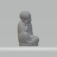 12.png Little Monk 3D print model