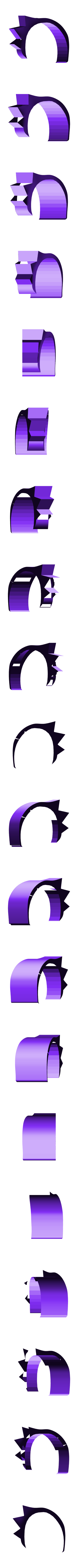 eyelashes_right.stl Принцесса Пич из игр про Марио - разноцветный