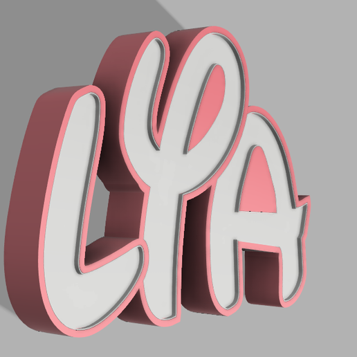 LYA 3D model