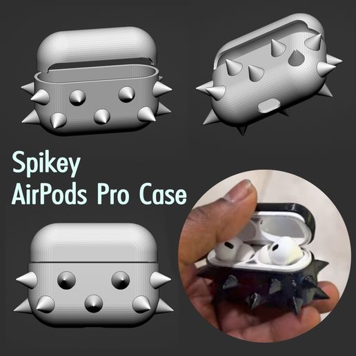 Apple AirPods Pro Spikes Case Spikey