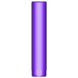 Moderator_Cutout_M10x1.stl Simple Airgun Moderator .177 - .22 (1/2"-20 UNF & 1/2"-28 UNEF & M10x1 & M9x0,75)