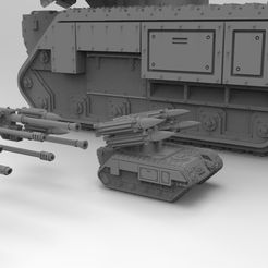Stygies Hydra Manticore.410.jpg Download free STL file Epic Scale Anti-Air Artillery • Template to 3D print, Mkhand_Industries