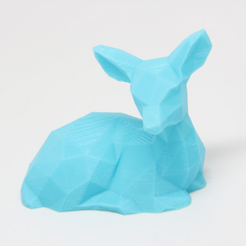 Capture_d__cran_2015-07-07___09.59.09.png Free STL file Low Poly Fawn・Template to download and 3D print