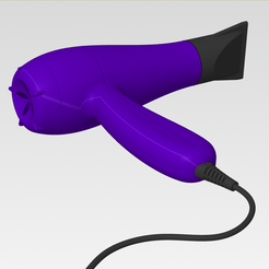 Screenshot_5.png OBJ-Datei hair dryer design・Design für 3D-Drucker zum herunterladen