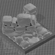 secret_door_3.JPG Free STL file Heroquest Secret Door Tile・Object to download and to 3D print
