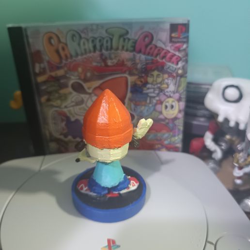 🦸 Parappa the rapper amiibo・ STL File for 3D printing・Cults